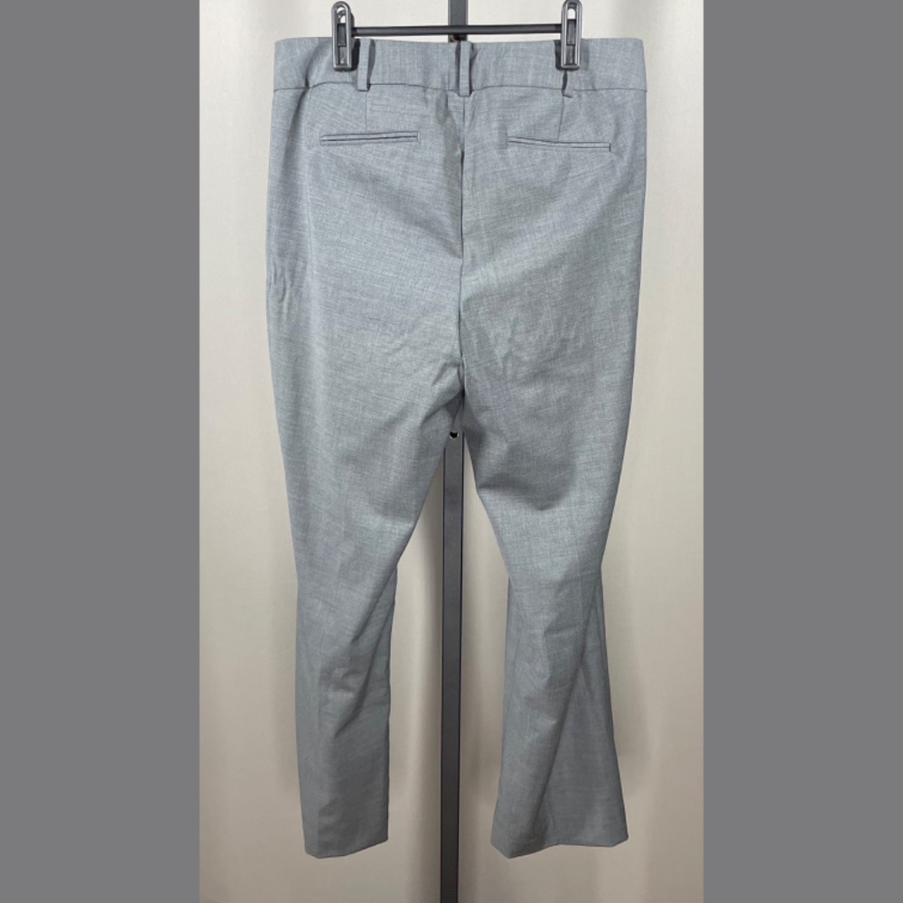 NEW Talbots Pants Womens 12 petite gray heritage straight leg classic - Picture 7 of 9